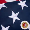 2.5 x 4 American Flag for Outside, Heavy Duty Outdoor, All Weather, Embroidered Stars with Brass Grommetss (USA Flag 2.5X4 FT)