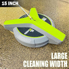 15" Pressure Washer Surface Cleaner with Wheels, 3400 Max PSI, Pressure Washer Attachment for Concrete, Driveway, Patio, and Sidewalks