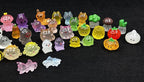 Geiomoo Mini Resin Set, Mixed Landscape Accessories, Miniature Fish Tank for DIY Home Garden Crafts Decors (40 Pcs)