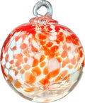 Dale Tiffany Hand Blown Glass, 6" Diameter Nova, Tree of Life Collection, Witch Globe Hanging Garden Indoor/Outdoor Decorative Ornament Gazing Ball
