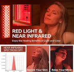 Woodbridge Infrared Home Sauna Room 2 Person Hemlock Wooden Indoor Sauna,7 Carbon 2230W/120V Heaters,with Led Color Therapy Light,Bluetooth Speaker,Tempered Glass,Touch-Tone Keypad and A Top Vent