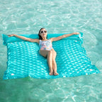Jasonwell Floating Mat Pool Floats - Giant Inflatable Pool Float Lake Raft Lounge Floating Water Mat for Swimming Pool Floatie Lounger Beach Pool Party Toy for Adults & Kids