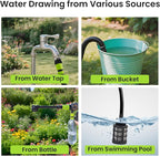 1100PSI Portable Cordless Pressure Washer - 4.0Ah Long-Lasting Battery, Powerful Brushless Motor, 3 Pressure Levels, 6-in-1 Nozzle, Foam Cannon, Perfect for Car Yard Cleaning Garden Watering