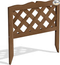 Greenes Fence Lattice Picket Border Fence 19.5 in. L x 19 in. H (12-Pack)