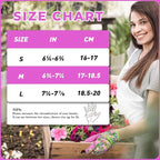 HANDLANDY Women Safety Work Gloves Utility Touch Screen Working Grip Glove for Yardwork Gardening Breathable Mechanic Gloves