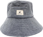 Sauna Hat Towel Japan Brand for Men and Women, Washable Sauna Hat (Blue-Gray)