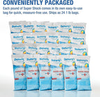 Doheny's Super Pool Shock | Pro-Grade Chlorine Shock, Quick-Dissolving, Fast-Acting 68% Cal-Hypo Granular Pool Shock | 24 x 1lb Bags, Proudly Made in The USA