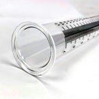 JOYBee 7inch Garden Glass Rain Gauge Replacement Tubes for Yard Garden Outdoor(Pack of 2)