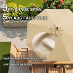 Patiowell Motorized Patio Umbrella