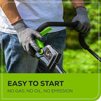 Greenworks 24V 13" Brushless Cordless (Push) Lawn Mower, 4.0Ah Battery and Charger Included