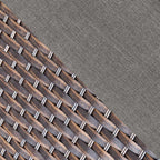 Luxury Outdoor Swivel Rocker Patio Chairs Set of 2, High Back Swivel Patio Chairs with 6-Inch Thick Cushions, Wicker Outdoor Gliders for Porch, Yard, Deck, Poolside, Brown/Grey