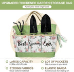Grammy Gifts, Gardening Kit Grammy Gifts from Grandkids Floral Gardening Tools and Durable Garden Tools Organizer Tote, Ideal Gardening Gift for Women on Birthday Christmas Plant Lover Present