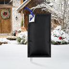 Outdoor Faucet Covers for Winter, 24.8" H×13.4" W - Waterproof Oxford Fabric Water Faucet Cover, Freeze Protection Outdoor Faucets Hose Bibs for Wall Taps Garden, Lawn, and Sprinkler Systems