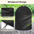 Grill Cover for Charbroil Patio Bistro Electric Grill Without Side Shelves, Waterproof BBQ Griddle Cover for Char Broil Model 20602109