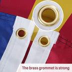 AMZFLAG Arizona State Flag 3x5 ft Outdoor, Heavy Duty 3 Ply Polyester AZ Arizona Flags with 2 Brass Grommets