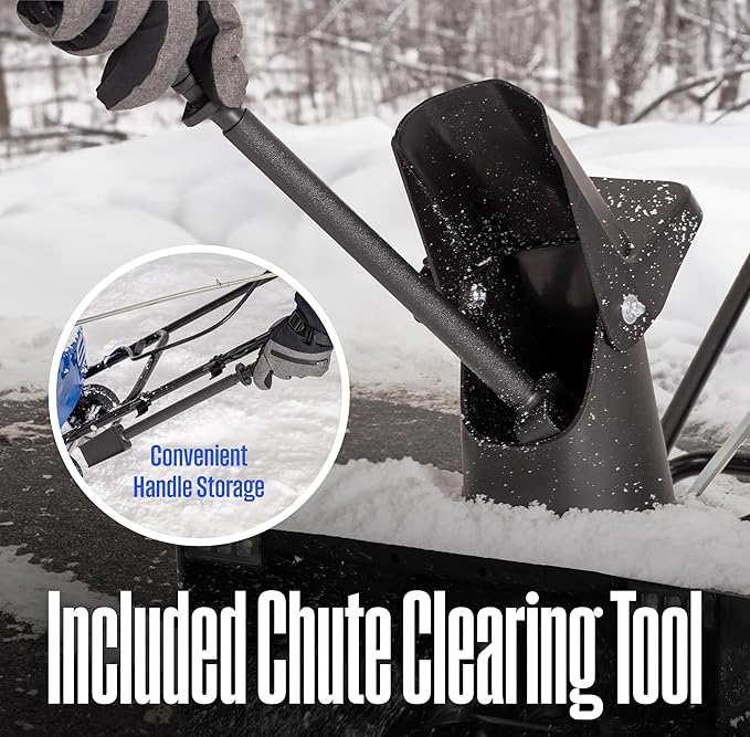 Westinghouse WSnow22 Corded Snow Blower 22 Inch, Steel Auger, Dual LED Lights, Electric Snow Blower with 25ft Throwing Distance, Plows 840lbs/min, Adjustable Chute