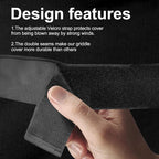 Grill Cover for Traeger Grills Pro 34/780 Series, Outdoor Heavy Duty Waterproof Griddle Cover BBQ Covers Rip-Proof Material Smoker Cover, UV and Fade Resistant Grill Cover(53" Lx 22" W x 47" H)