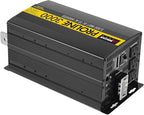 Wagan EL3742-4 24V 3000 Watt Power Inverter with Remote Control 6000 Watt Surge Peak Power Converter for Home RV Camping Van Life Off Grid