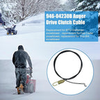 946-04230B Auger Cable Replacement for Troy-Bilt MTD Crafts-Man Cub-Cadet Snowblower, 746-04230 Replacement for Yard Machines Snow Thrower 946-04230A 946-04230
