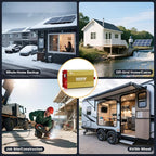 3000W Pure Sine Wave Inverter 12V DC to 120V AC Converter for Family Emergency Preparedness,Camping,RV,Solar DIY,Outdoors,Built-in 5V/2.1A USB-A,USB-C,Hardwire Port, Remote Controller