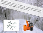 fits Shear Pins and Nuts for Ariens 532005 53200500 510016 51001600 Snow throwers(10 Pack)