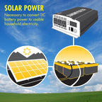 Wagan EL3732 1250W Slimline Plus AC to DC Power Inverter 1250 Watt TrueRated Continuous 2600 Watt Surge Power DC 12V to AC 110V Illuminated Display 2 AC Outlets and 2A USB Charging Port