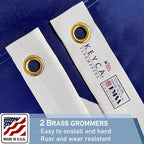 Texas State Flags 4x6 Outdoor Heavy Duty Double Sided Nylon Vivid Color Anti-Fading with 2 Brass Grommets for Home/Company/Indoor Outdoor Decoration