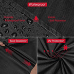 Unicook 5483 Griddle Cover for Blackstone 28 Inch Cooking Station with Hood, Outdoor Flat Top Grill Griddle Protector, Waterproof Vinyl Exterior with Polyester Lining, All Weather Protection BBQ Cover