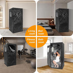 Portable Steam Sauna Box for Home, Personal Sauna Tent for Full Body Spa with 4L Steamer Generator,Sauna Room for Indoor,70.8”x31.5”x31.5”