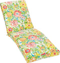 BrylaneHome 84" Chaise Cushion - Poppy Green
