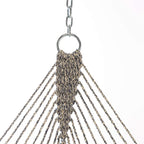 Original Pawleys Island Large Navy DuraCord Rope Hammock – 13 ft. x 55 in., 2-Person, 450 lb Capacity, Oak Spreader Bar, Zinc-Plated Hardware, Handcrafted in The USA