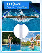 POOLPURE C-7459 Filter Replaces Jandy CL 340, PJAN85, Ultral-A8, Unicel C-7459, Filbur FC-6405, Filbur FC-0800, A0557900, R0554500, Aladdin 18504, APCC7352, 4X85 sq.ft Filter Cartridge 4 Pack