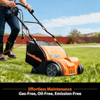 LawnMaster GV1314 Electric 15” 13 Amp Dethatcher and Scarifier