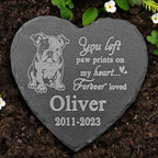 Bulldog Memorial Stone, Bulldog Statue, Bulldog Memorial Plaque, Bulldog Memorial Gifts, Bulldog Loss Sympathy Gift, in Memory of Bulldog