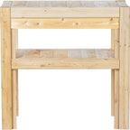 Greenes Fence Cedar Adjustable Storage Shelves, 31 in. x 16 in. x 30 in. - Made in USA with North American Cedar