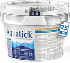 Pro-Grade Chlorine Pool Shock, 68% Cal-Hypo Granular Sanitizer, Prevents Bacteria & Algae, Restores Crystal Clear Water - Shock Treatment, Swimming Pool Chemical - 25Lb