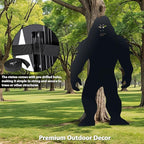 6Ft Tall Bigfoot Metal Outdoor Decor Big Foot Sasquatch Gifts for Men/Women/Dad Unique Bigfoot Silhouette Statues Perfect for Patio and Lawn Decorations, Garden Decor, Yard Art, Yard Display