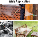 Pressure Washer, Power Washer, 20FT Hose with Storage Coil,35FT Power Cord 4 Different Tips Foam Cannon Power Washer, Foam Cannon, for Cars, Patios, and Floor Cleaning