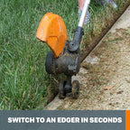 WORX 40V 13" Cordless String Trimmer/Edger + Leaf Blower Combo Kit, Batteries & Charger Included WG927