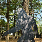 7.4ft Bigfoot Metal Outdoor Decor Big Foot Sasquatch Gifts for Men/Women Bigfoot Silhouette Statues for Yard Art, Patio, Lawn, Forests, Garden Decor, Yard Display, Garden Decorations