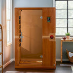 Dynamic Saunas Venice 2-Person Low EMF (Under 8 MG) FAR Infrared Sauna, Curb Side Delivery New
