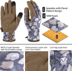 Gardening Gloves for Women and Men, Garden Gloves with Touch Screen, Thorn Proof Puncture Resistant Working Gloves, Gardening Gifts for Women, Size Medium