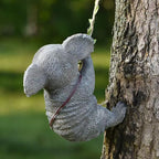 Outdoor Koala Resin Hanging - Rope Decor Statue, Animal Suspended Ornament, Ideal for Outdoor Patio, Lawn & Courtyard Decoration, Housewarming Gift for Friends