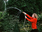 Expandable Metal Garden Hose 75 FT - 304 Stainless Steel Water Hose 75 FT - Heavy Duty non Kinking Flexible Garden Hose, no Bite