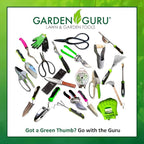 Garden Guru Indestructible Titanium Garden Clippers Professional Bypass Hand Pruner Pruning Shear with Comfort Grip Handles for Gardening Trimming and Yard Work Hardened Steel & Titanium Blade(4 Pack)