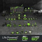 Greenworks 60V 16" Brushless Cordless String Trimmer, Attachment Capable, 4.0 Ah Battery & Charger