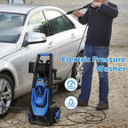Pressure Washer -5000PSI Power Washer with Foam Cannon 4 Quick Connect Nozzles, High Pressure Cleaning Machine for Driveways/Patios/Cars/Fences/Home Cleaning