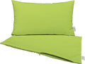 RSH DECOR: Sunbrella Pillow Covers Set of 2 | Covers Only - 20" x 12" | Outdoor Lumbar Pillow Covers Crafted with Sunbrella Performance Fabric | Canvas Macaw