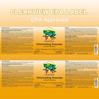 CLEARVIEW Chlorine Granules 2.2 Lbs for Swimming Pools, Pool Chlorine Shock Granular Sanitizer for Spas, Fast Dissolving Chlorinating Granules for Hot Tubs, 2.2 Pounds