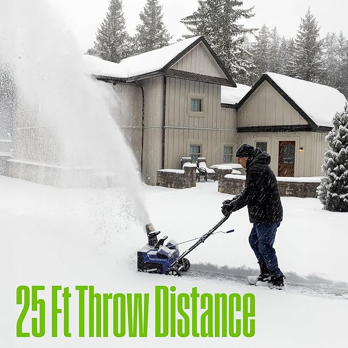 Westinghouse WSnow22T 48V Cordless Snow Blower 22 Inch Tool, Steel Auger, Brushless Motor, 25ft Throwing Distance, Plows 840lbs/min, Compatible with Snow Joe Batteries (Battery & Charger Not Included)